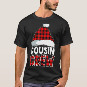 Camiseta Navidades Primo Tripulación Buffalo Red Plaid Paja