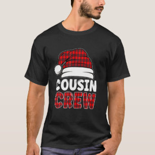 Camiseta Navidades Primo Tripulación Buffalo Red Plaid Paja