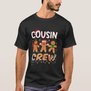 Camiseta Navidades Primo Tripulación Shirt Cookies Gingerbr