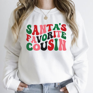 Camiseta Navidades primos favoritos de Santa Claus se arroj