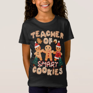 Camiseta Navidades Profesor Cute Gingerbread Cookies Funny