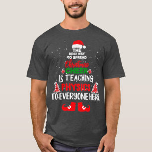 Camiseta Navidades Profesores de Física Navidades profesor