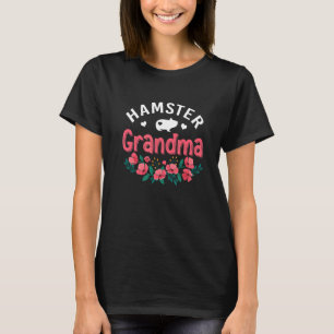Camiseta Navidades propietarias de Hamster Grandma Womens H