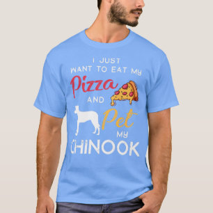 Camiseta Navidades propietarios de Chinook Dog Pizza Lover 