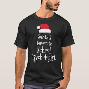 Camiseta Navidades psicólogos favoritos de escuela