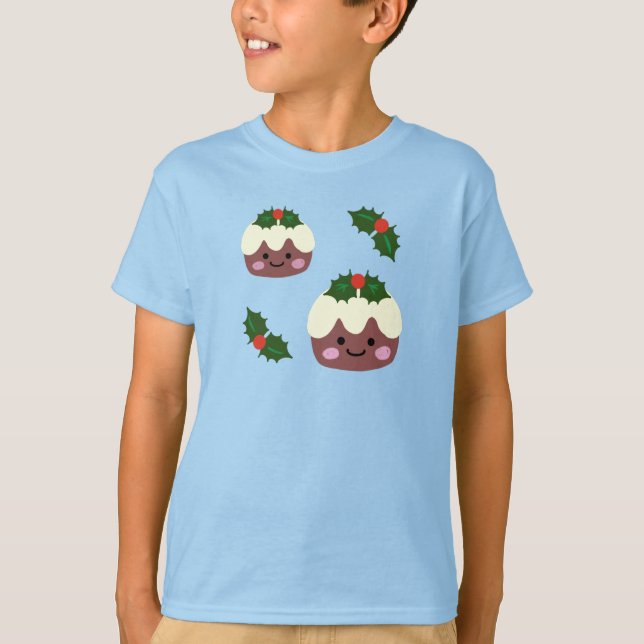 Camiseta Navidades Pudding (Anverso)