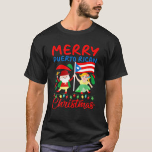 Camiseta Navidades puertorriqueños y Navidades en Puerto Ri