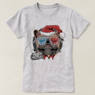 Camiseta Navidades Pug