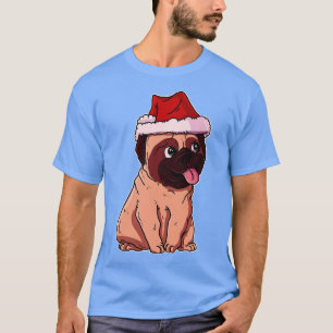 Camiseta Navidades Pug