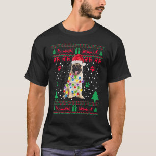 Camiseta Navidades Pug Pj Fiesta de disfraces Pajama Pug