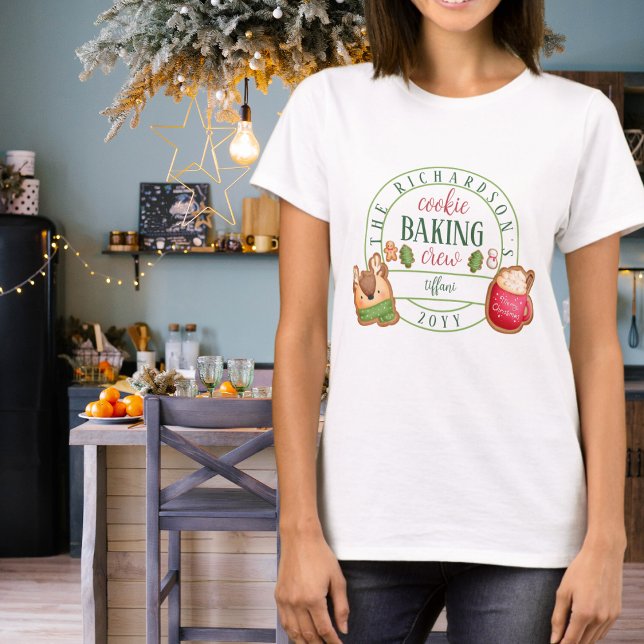 Camiseta Navidades que coinciden con la familia Cookie Baki (Subido por el creador)