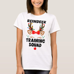 Camiseta Navidades que manejan la brigada de entrenamiento 