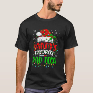 Camiseta Navidades RAD TECH favoritos Técnico de Radiología
