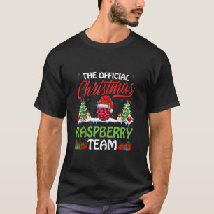 Camiseta Navidades Raspberry Team Raspberry Wearing Santa H