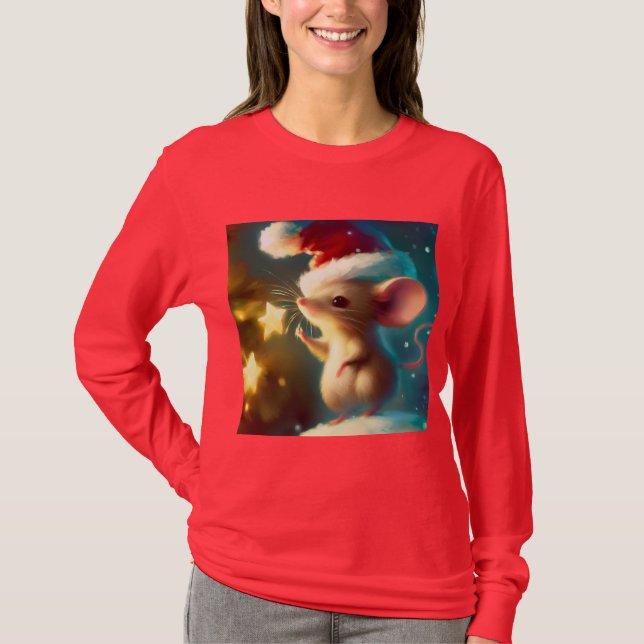 Camiseta Navidades Ratón 1 (Anverso)