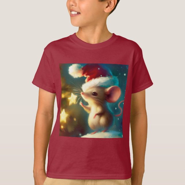 Camiseta Navidades Ratón 1 (Anverso)