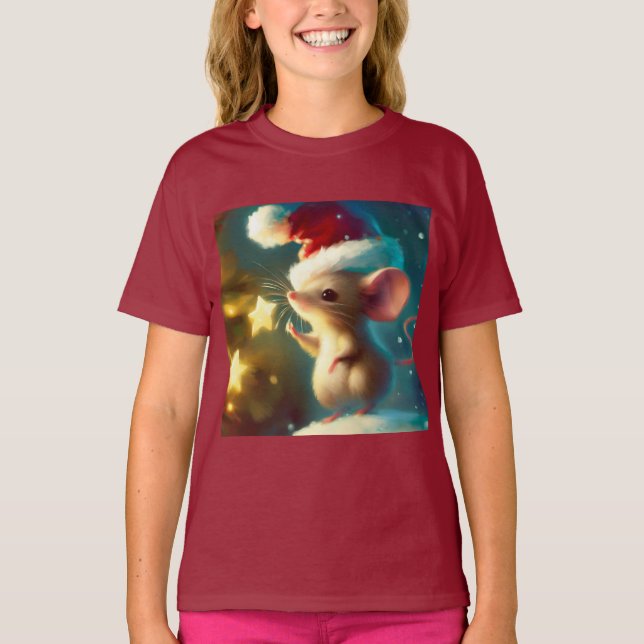 Camiseta Navidades Ratón 1 (Anverso)