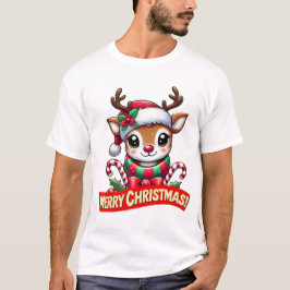 Camiseta Navidades ratos renos
