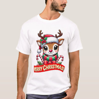 Camiseta Navidades ratos renos
