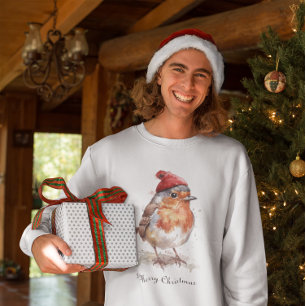 Camiseta Navidades Red Robin, personalizable