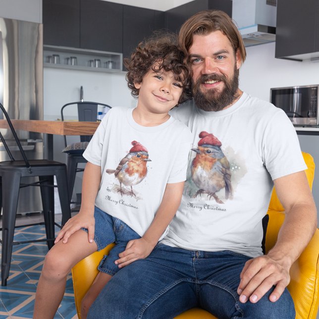 Camiseta Navidades Red Robin, personalizable (Subido por el creador)