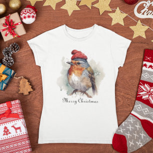 Camiseta Navidades Red Robin, personalizable