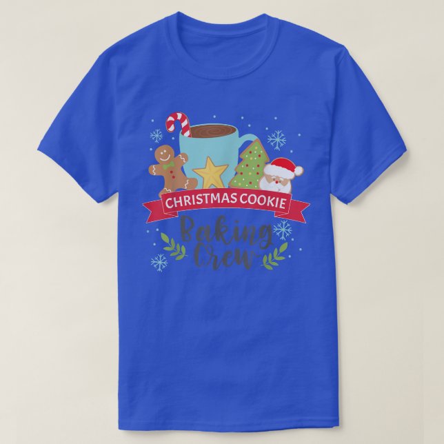 Camiseta Navidades Regalo de Cookie Baking Crew para niños (Diseño del anverso)