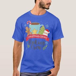 Camiseta Navidades Regalo de Cookie Baking Crew para niños