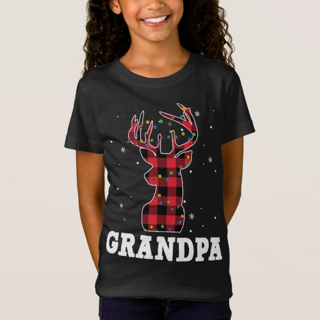 Camiseta Navidades Reindeer A La Familia Coincidiendo Con P (Anverso)