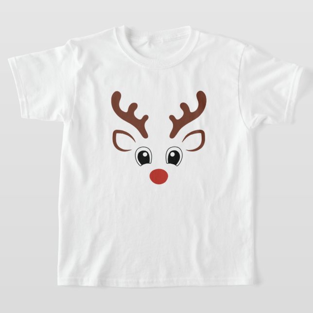 Camiseta Navidades renos  (Distribución)
