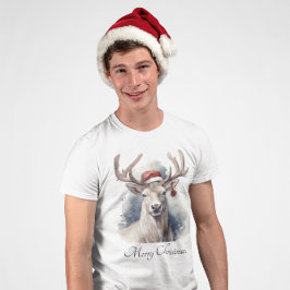 Camiseta Navidades renos, personalizable