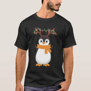 Camiseta Navidades Renos pingüinos Santa Holiday Pajama 20