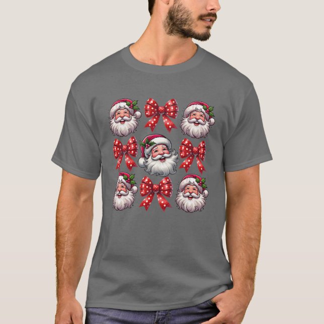 Camiseta Navidades reprimen a Navidades de Santa  Navidades (Anverso)