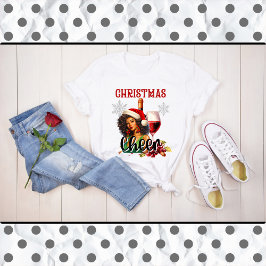 Camiseta Navidades retro Cheer Pinup