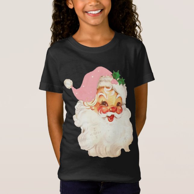 Camiseta Navidades retro de la época Santa Claus (Anverso)