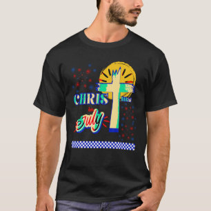 Camiseta Navidades Retro En Julio Cristiano Jesús Dios Vera
