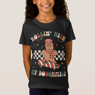 Camiseta Navidades Retro Rollin Con Mis Duendes Cookie Gi