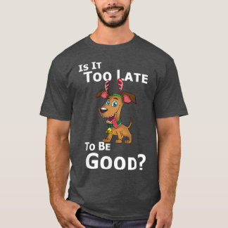 Camiseta Navidades Rincones De Perro Es Demasiado Tarde Par