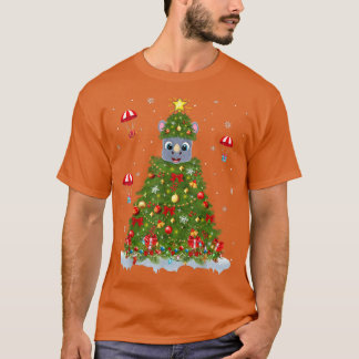 Camiseta Navidades rinocerontes divertidos de la familia