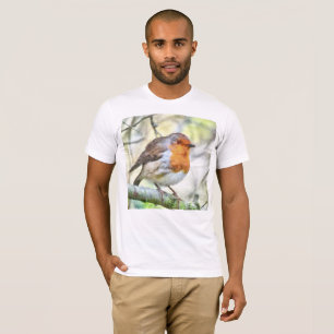 Camiseta Navidades Robin Redmama Winter Watercolor