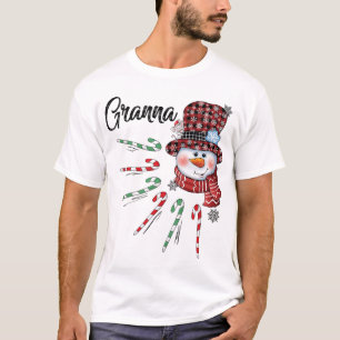 Camiseta Navidades rojos de cañón de nieve Granna Candy