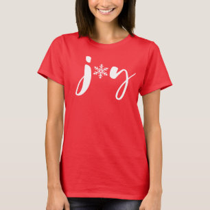 Camiseta Navidades rojos y blancos disfrutan con la nieve a