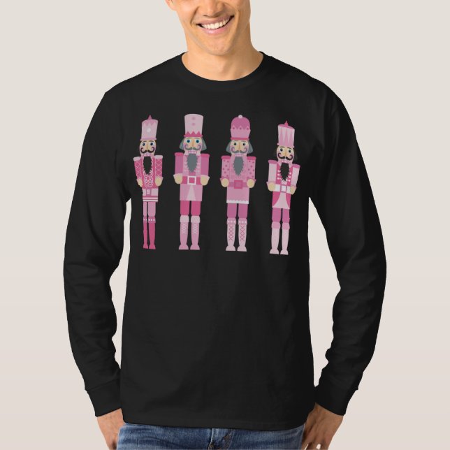 Camiseta Navidades rosados Nutcracker Squad Ballet partido (Anverso)