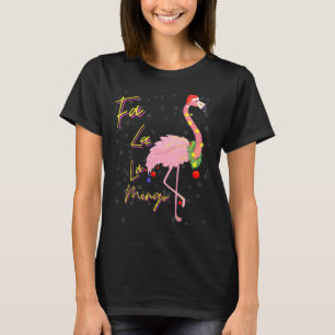 Camiseta Navidades rosados Pajama Falala Mingo Santa Hat Fu