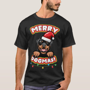 Camiseta Navidades Rottweiler