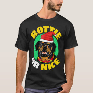 Camiseta Navidades Rottweiler Cuestan Regalos Rottie O Bien