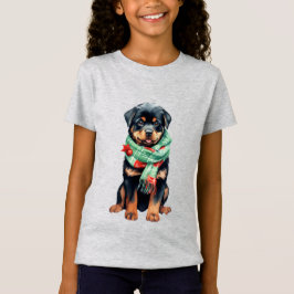 Camiseta Navidades Rottweiler Kids T-Shirt - Divertido feri