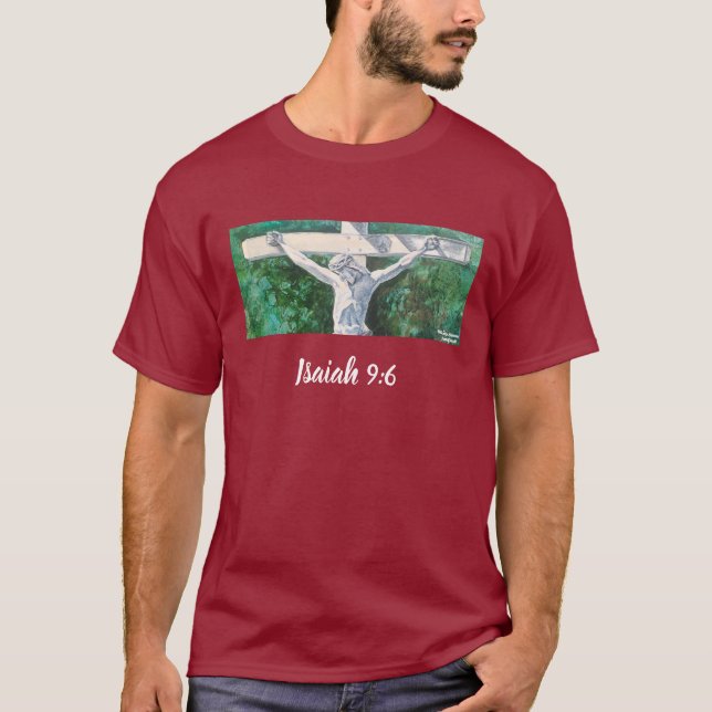 Camiseta Navidades Salvador Original Hand Pintura Arte (Anverso)