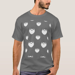 Camiseta Navidades santa barba patrón