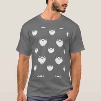 Camiseta Navidades santa barba patrón